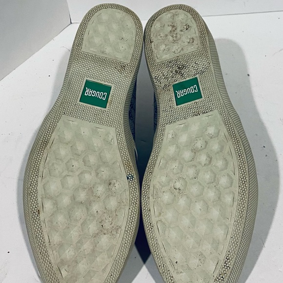 New Cougar Women's Waterproof LULA Shoes Beige Blue Dots Circles Sz 10 - Picture 8 of 10